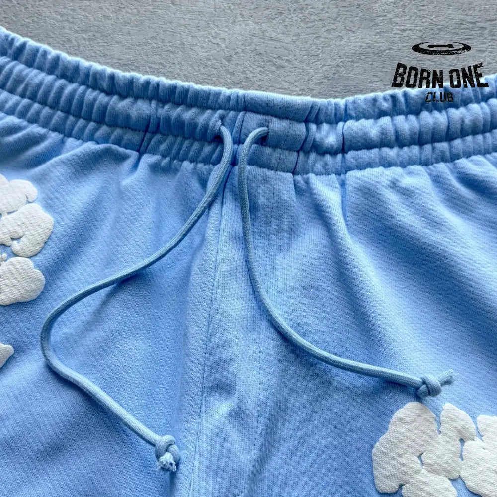 Denim Tears Shorts Baby Blue