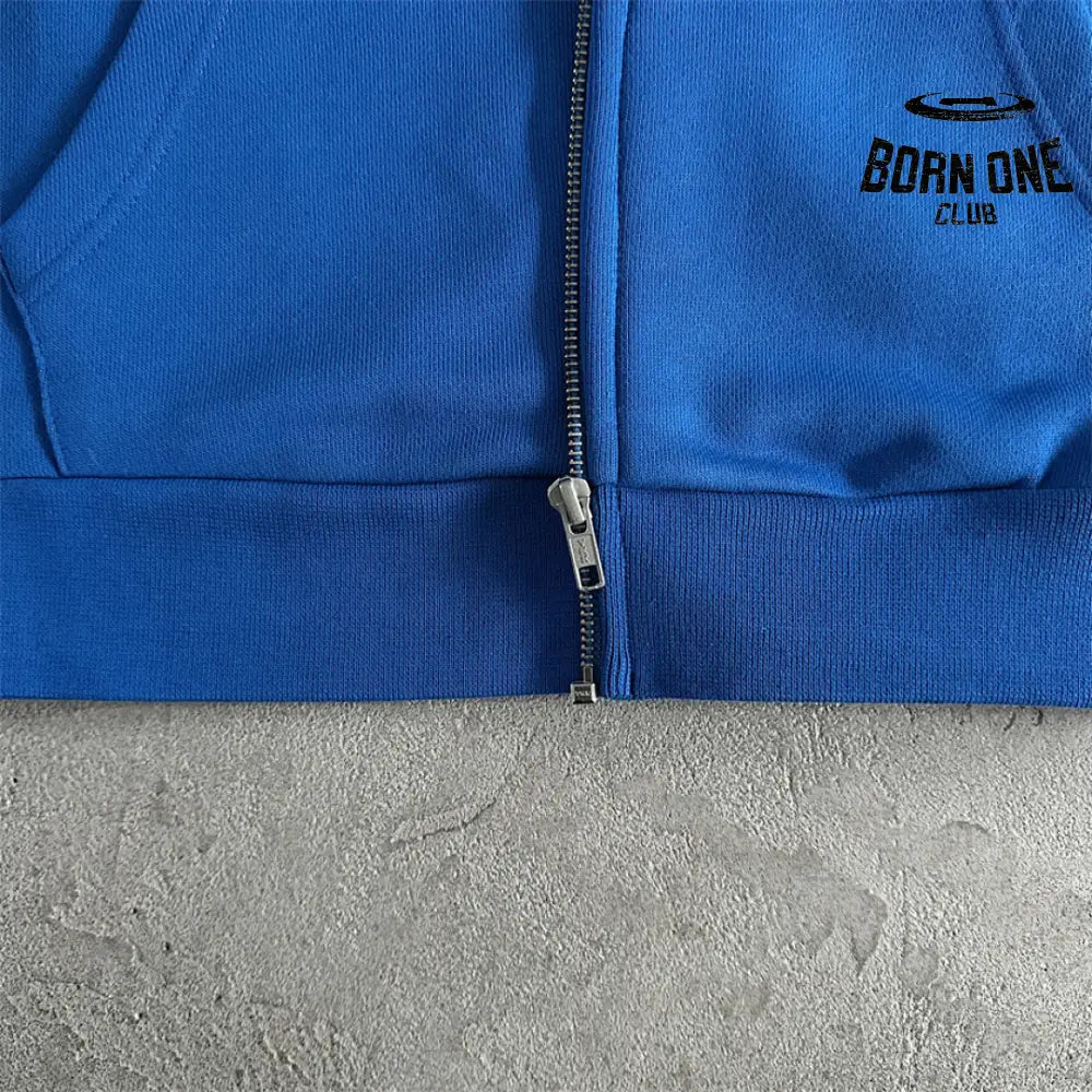 Syna World Moletom Zíper Blue