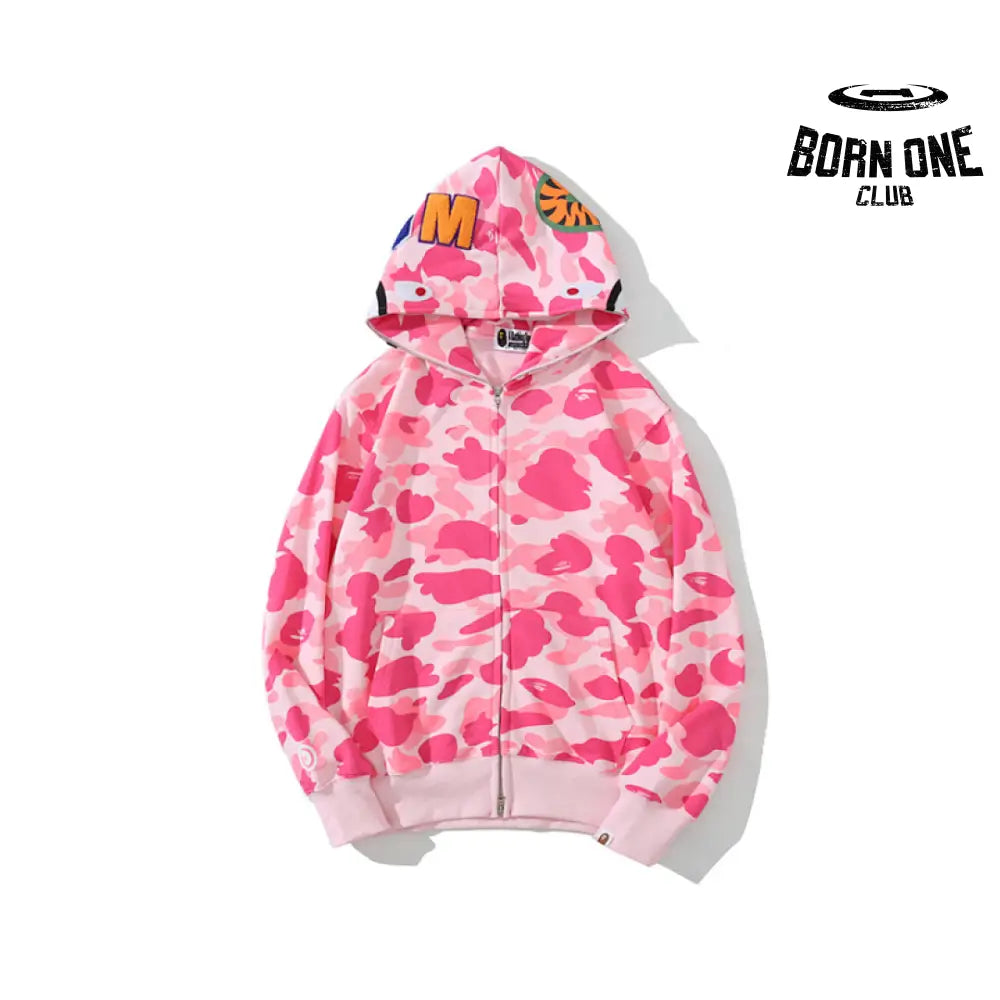 Bape Shark Moletom Zíper