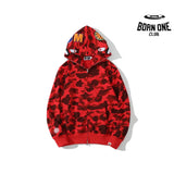 Bape Shark Moletom Zíper