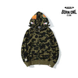 Bape Shark Moletom Zíper