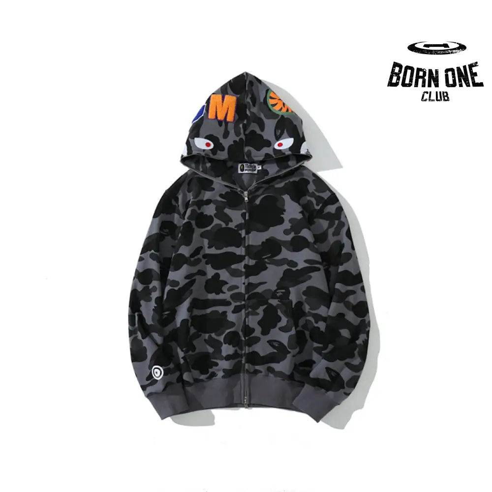 Bape Shark Moletom Zíper