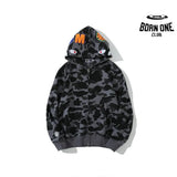 Bape Shark Moletom Zíper