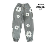 Denim Tears Calça de Moletom Grey