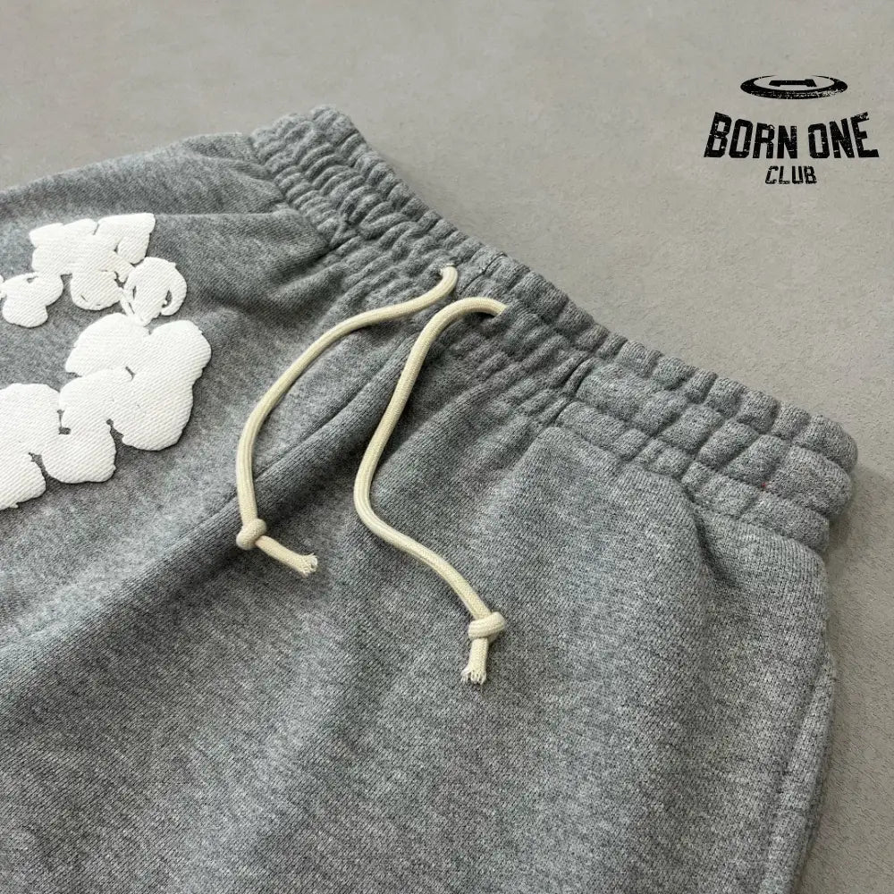 Denim Tears Calça de Moletom Grey