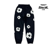 Denim Tears Calça de Moletom Black