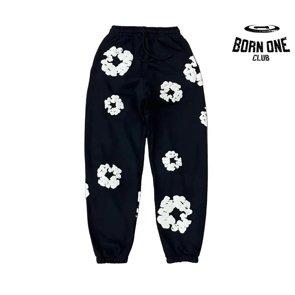Denim Tears Calça de Moletom Black