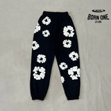Denim Tears Calça de Moletom Black