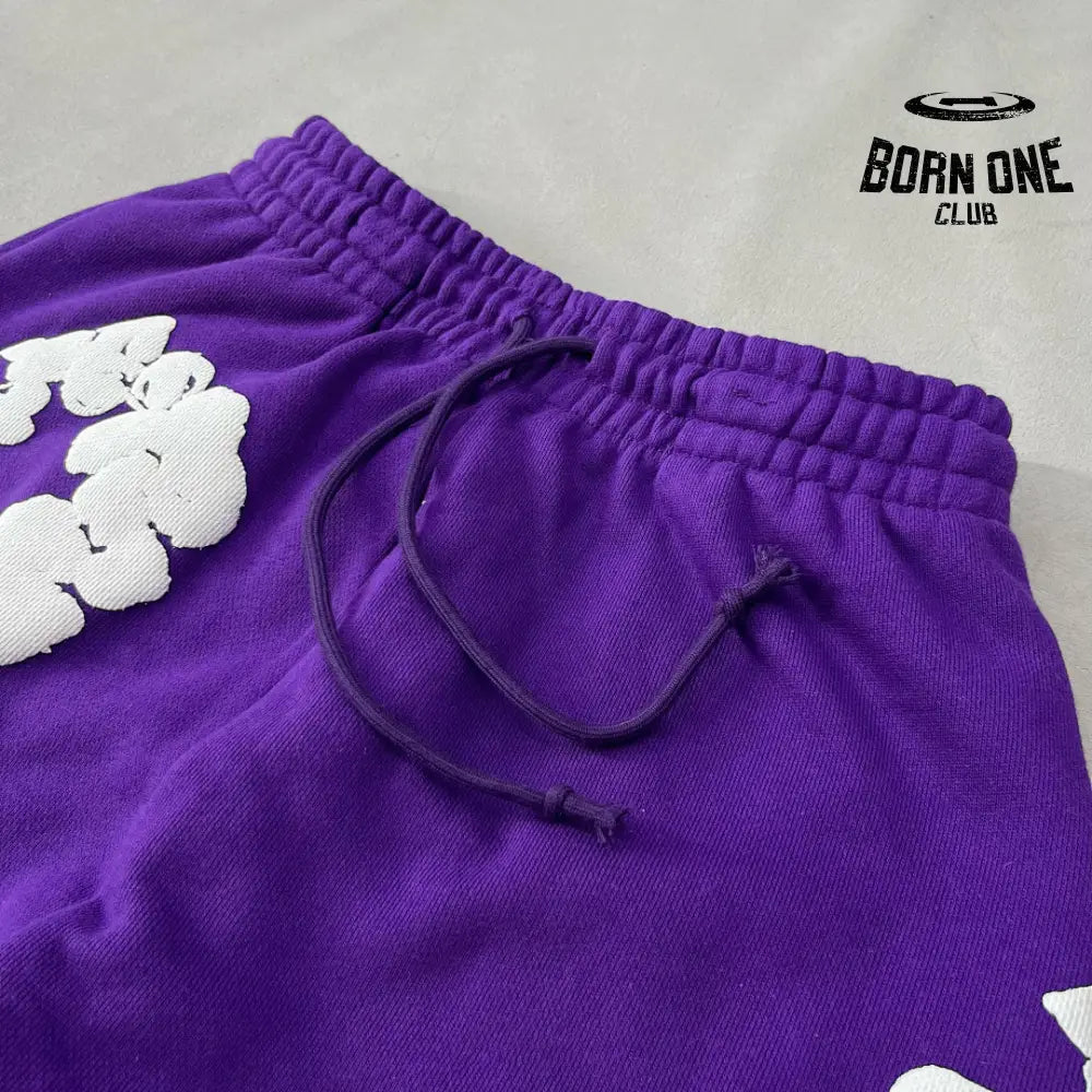 Denim Tears Calça de Moletom Purple