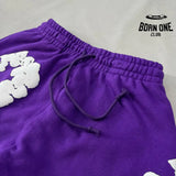 Denim Tears Calça de Moletom Purple