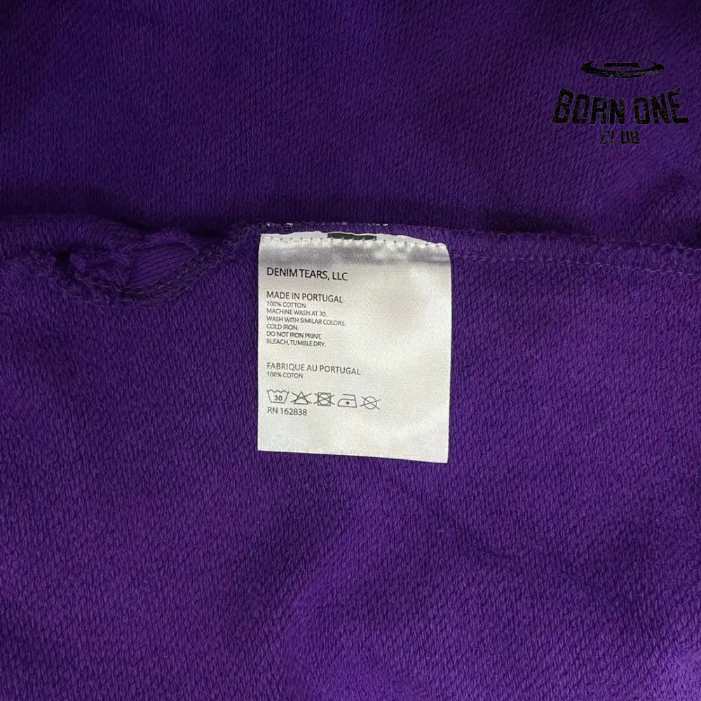 Denim Tears Calça de Moletom Purple