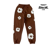 Denim Tears Calça de Moletom Brown
