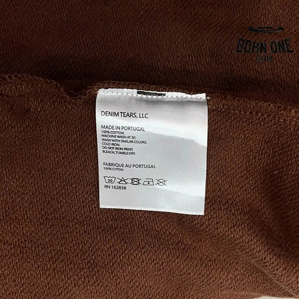 Denim Tears Calça de Moletom Brown