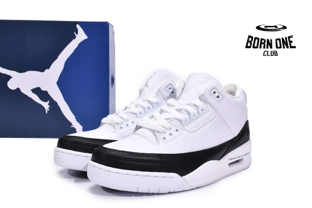 Fragment Design x Air Jordan 3 Black White DA3595-100