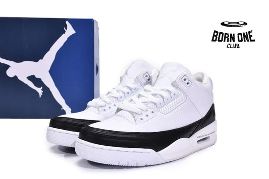 Fragment Design x Air Jordan 3 Black White DA3595-100