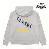 GALLERY DEPT. BOXING MERCH ZIP HOODIE Grey Moletom
