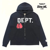 GALLERY DEPT. BOXING MERCH ZIP HOODIE Moletom S