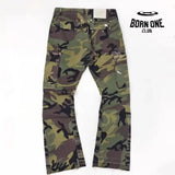 GALLERY DEPT CAMO FLARE PANTS Calça