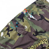 GALLERY DEPT CAMO FLARE PANTS Calça