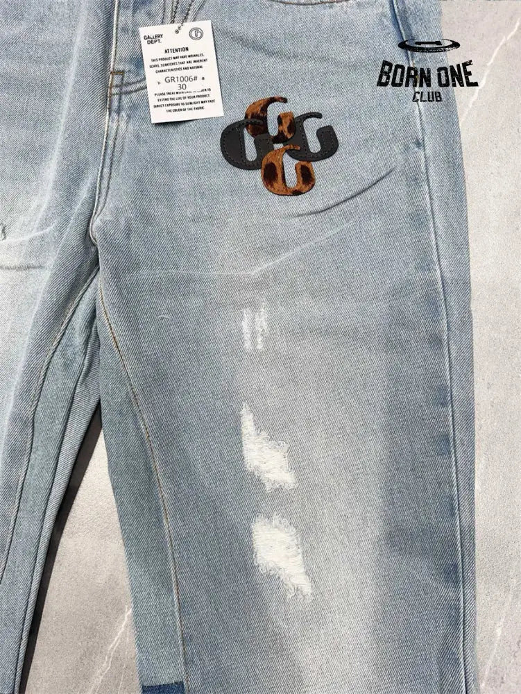 Gallery Dept Distressed Calça Jeans