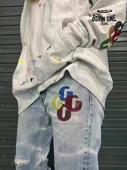 GALLERY DEPT G PATCH FLARE Calça Jeans