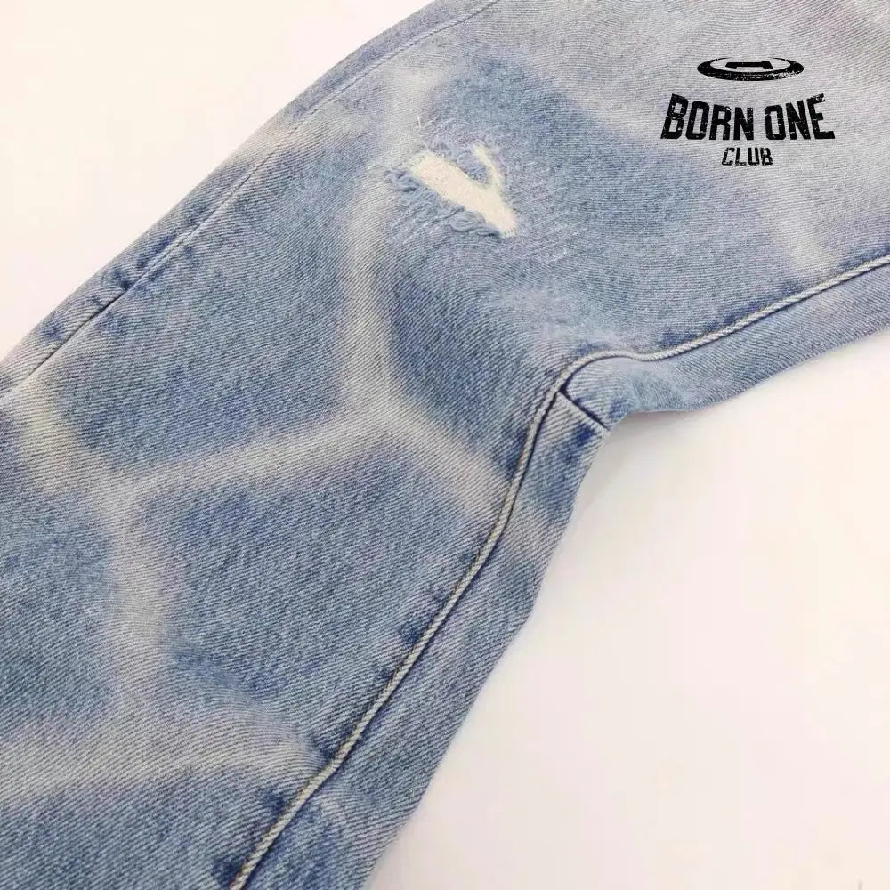 GALLERY DEPT G PATCH FLARE Calça Jeans