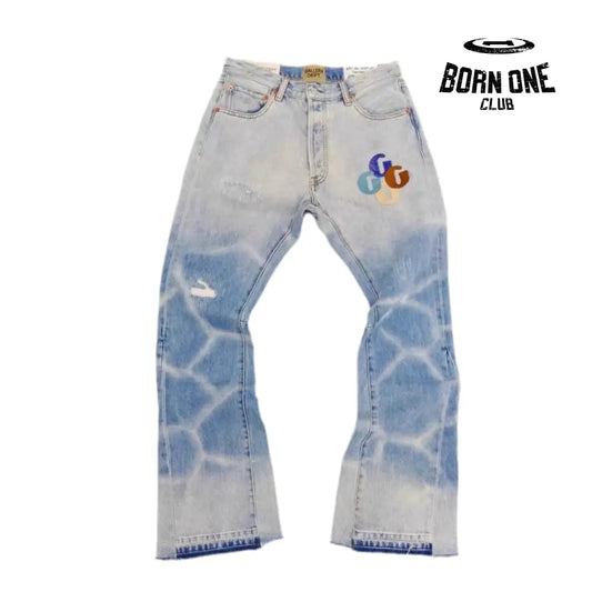 GALLERY DEPT G PATCH FLARE Calça Jeans