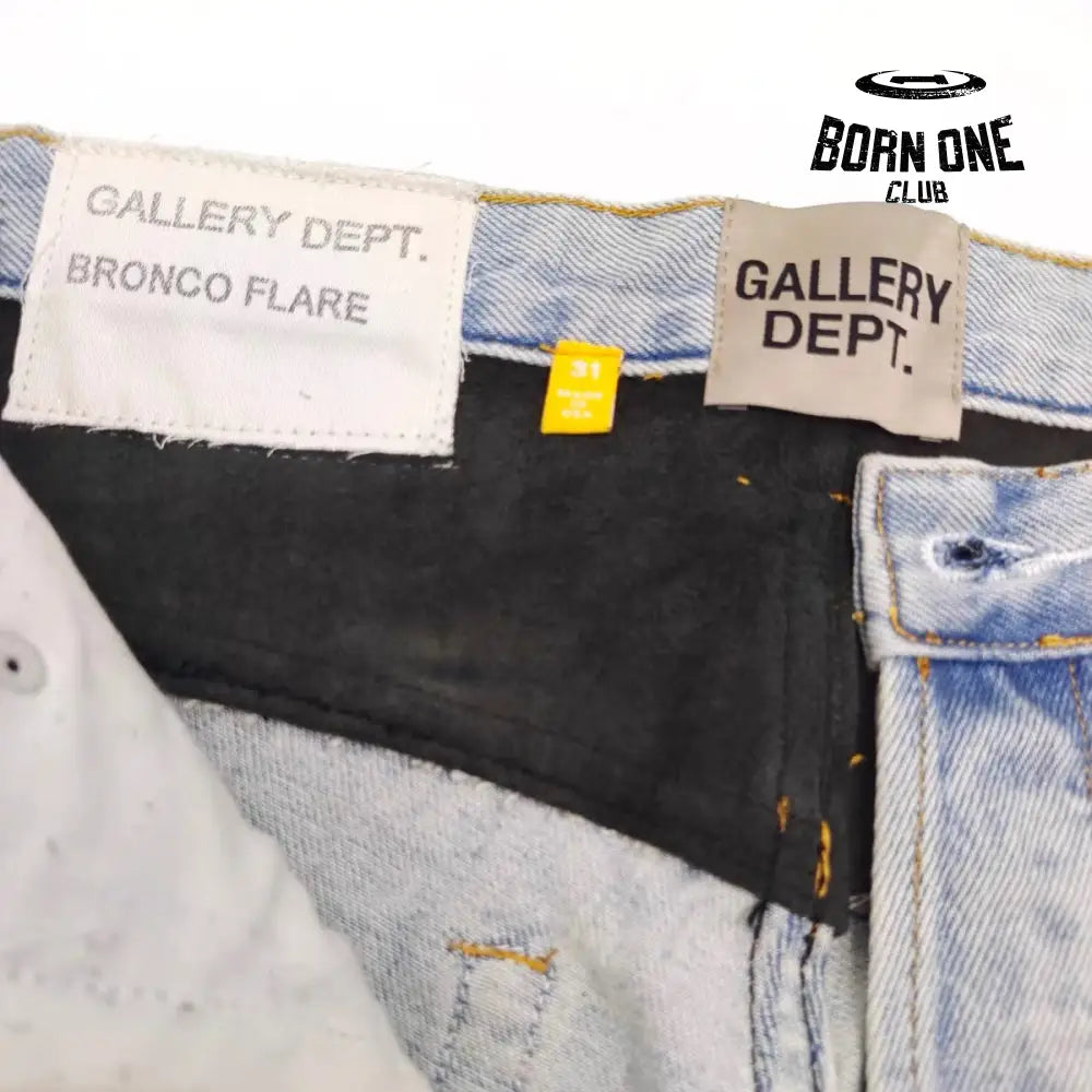 GALLERY DEPT G PATCH FLARE V2 Calça Jeans