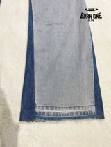 Gallery Dept Kenjima Distressed Wide-Leg Denim Pants Calça Jeans