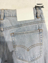 Gallery Dept Kenjima Distressed Wide-Leg Denim Pants Calça Jeans