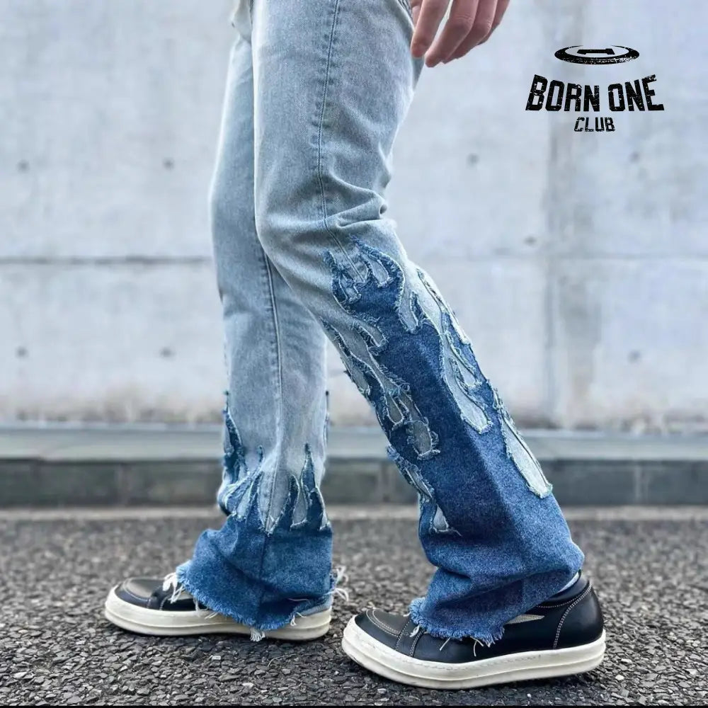 GALLERY DEPT LA BLVD FLARE Calça Jeans