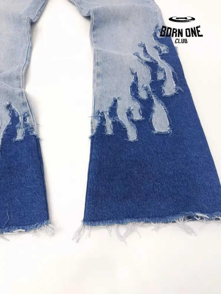 GALLERY DEPT LA BLVD FLARE Calça Jeans
