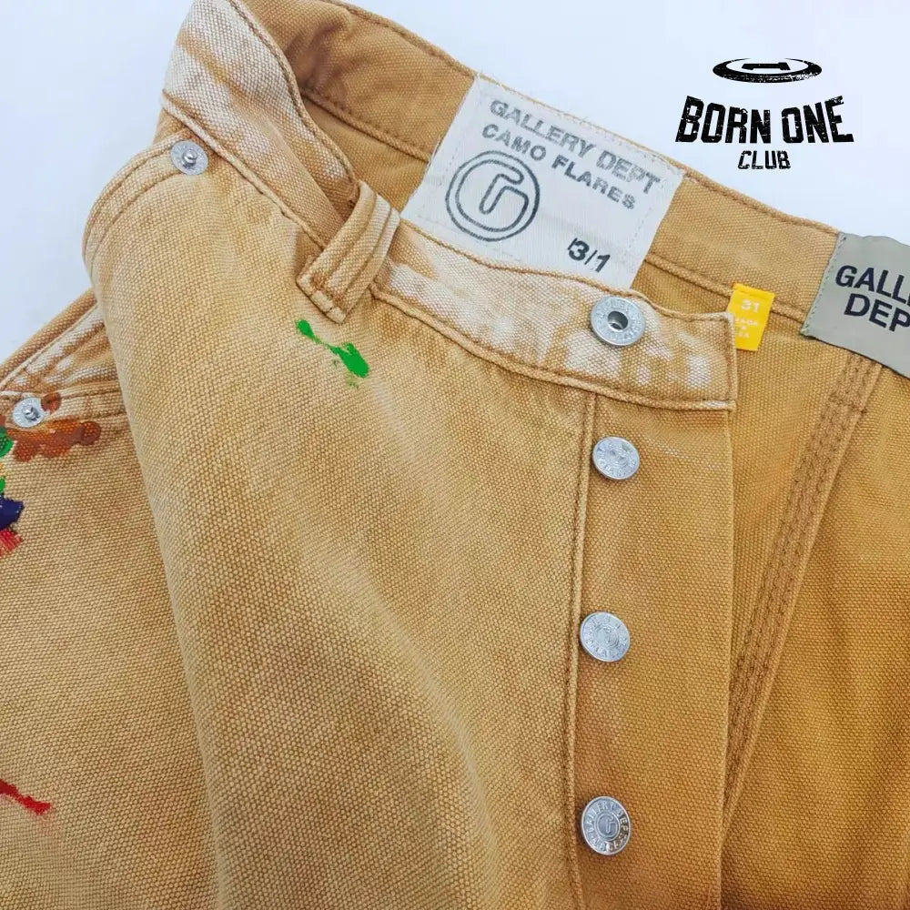 GALLERY DEPT LA FLARE CARGO PANTS Calça jeans