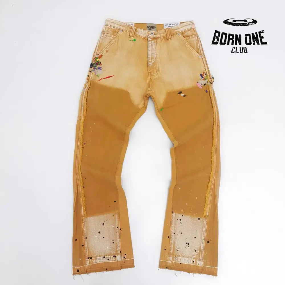 GALLERY DEPT LA FLARE CARGO PANTS Calça jeans