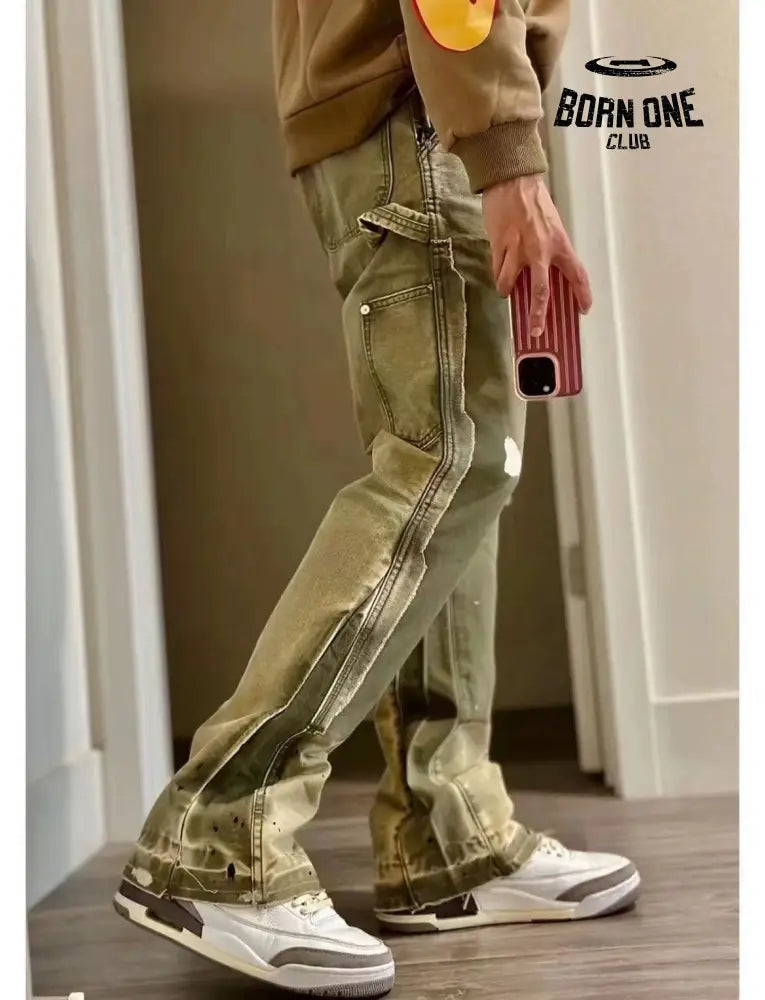 GALLERY DEPT LA FLARE CARPENTER Calça Jeans