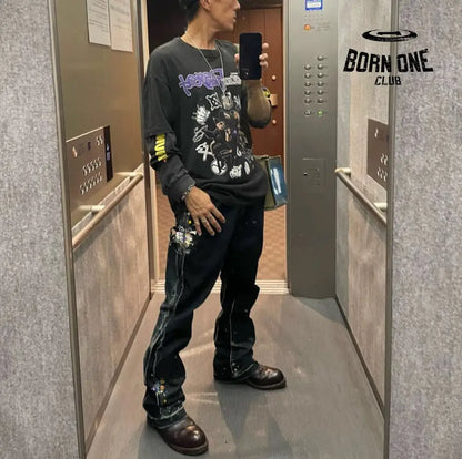 GALLERY DEPT. LA FLARE CARPENTER Calça Jeans