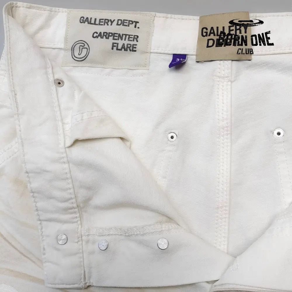 Gallery Dept. PAINTED CARPENTER FLARE Calça Jeans