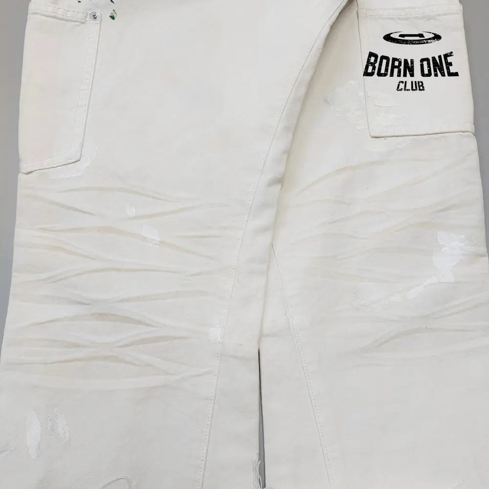 Gallery Dept. PAINTED CARPENTER FLARE Calça Jeans