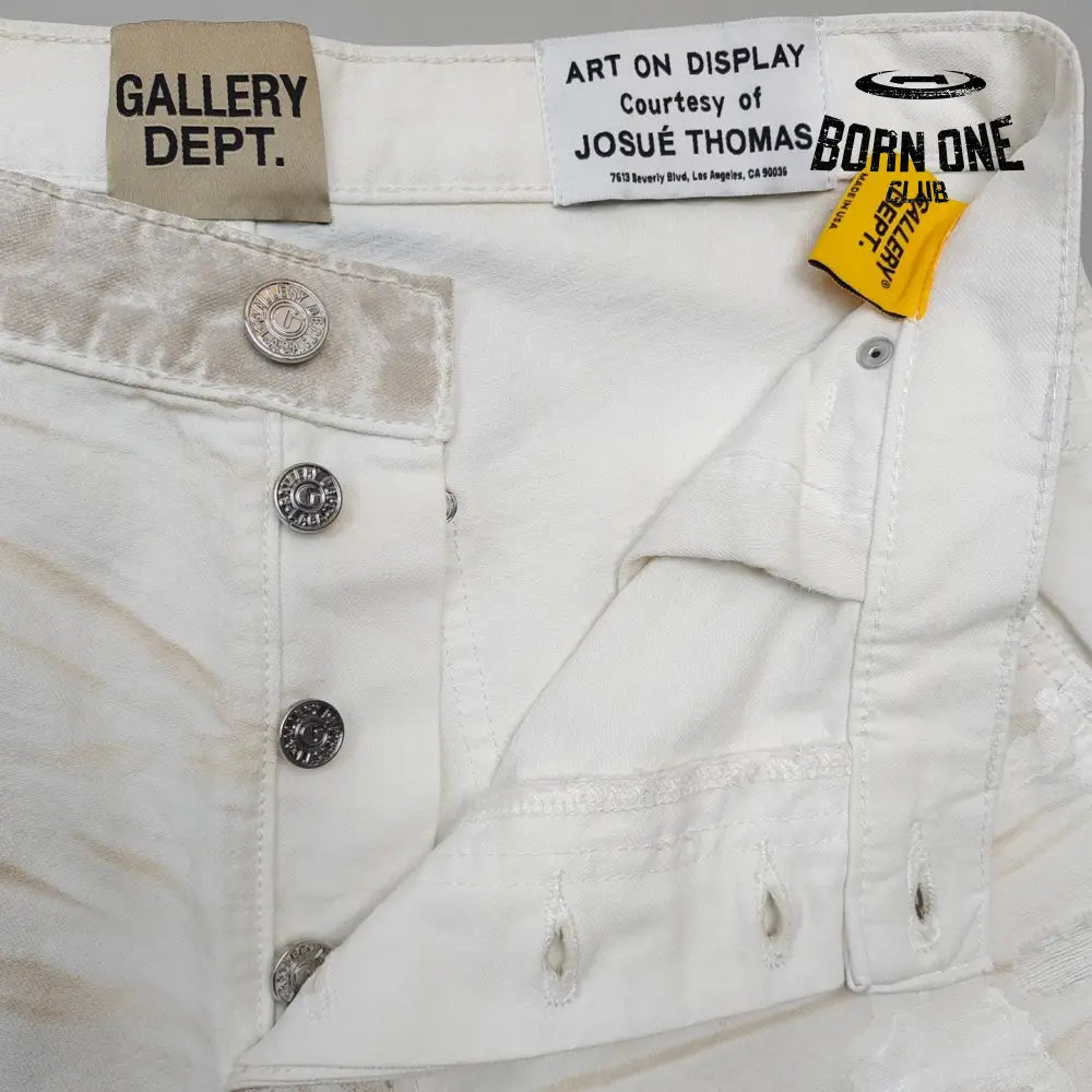 Gallery Dept. PAINTED CARPENTER FLARE Calça Jeans