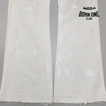 Gallery Dept. PAINTED CARPENTER FLARE Calça Jeans