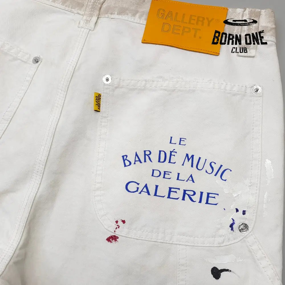 Gallery Dept. PAINTED CARPENTER FLARE Calça Jeans