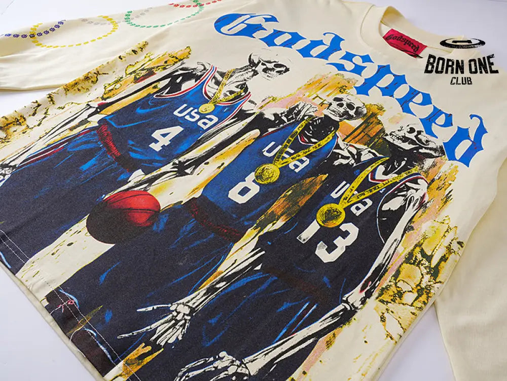 Godspeed Camiseta Manga Longa