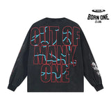 Godspeed Pit Stop L/S Thermal Camiseta #1101 Black/Blue Wash