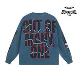 Godspeed Pit Stop L/S Thermal Camiseta #1101 Black/Blue Wash