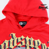 Godspeed Robot Print Moletom #5536 Washed Red