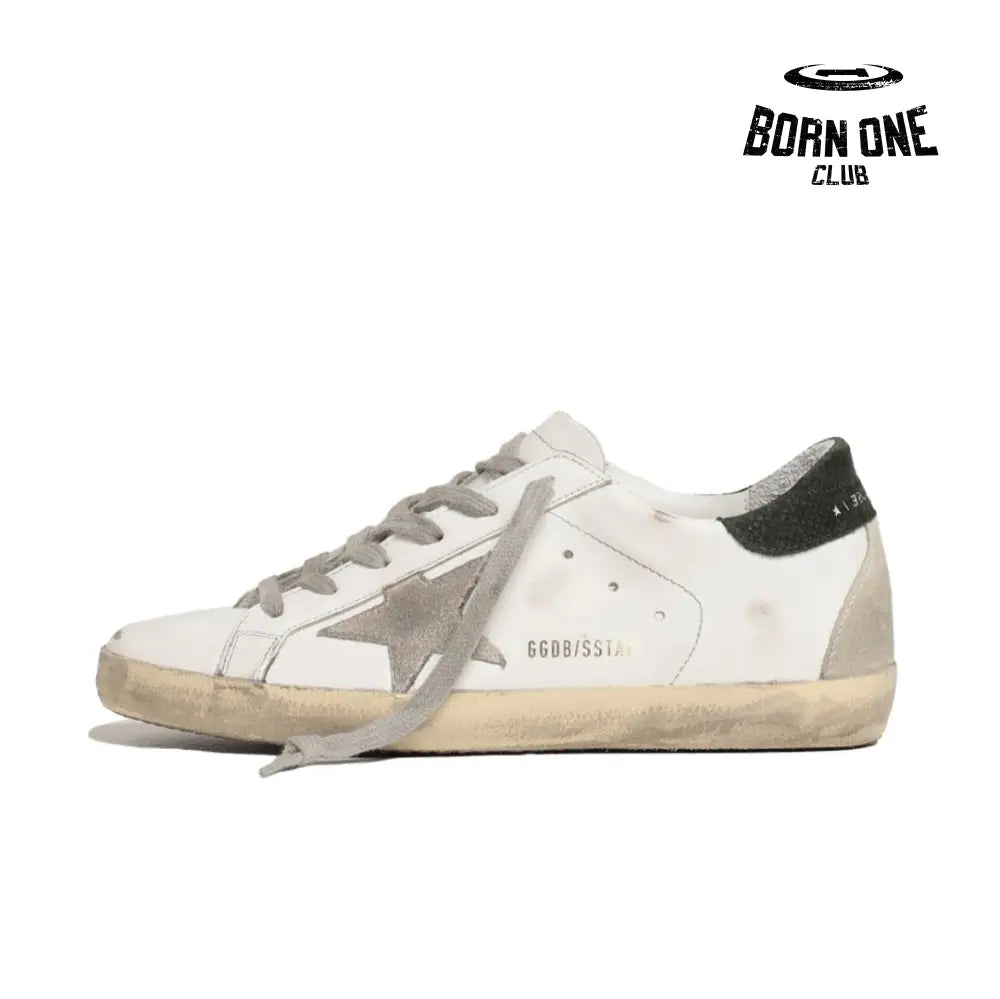 Golden Goose Super-Star green tail Low
