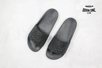 Gucci Matelasse Slide Black Gucci Matelasse Slide Black