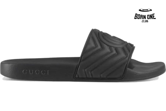 Gucci Matelasse Slide Black Gucci Matelasse Slide Black