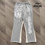 Hellstar Calça Moletom CINZA / L