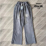 Hellstar Calça Moletom CINZA / S